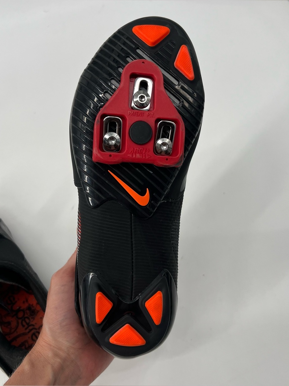 Nike SuperRep Cycle Shoes Black/Red Indoor Cycling Lightweight Strap Wmn's Sz 9 - Picture 8 of 11